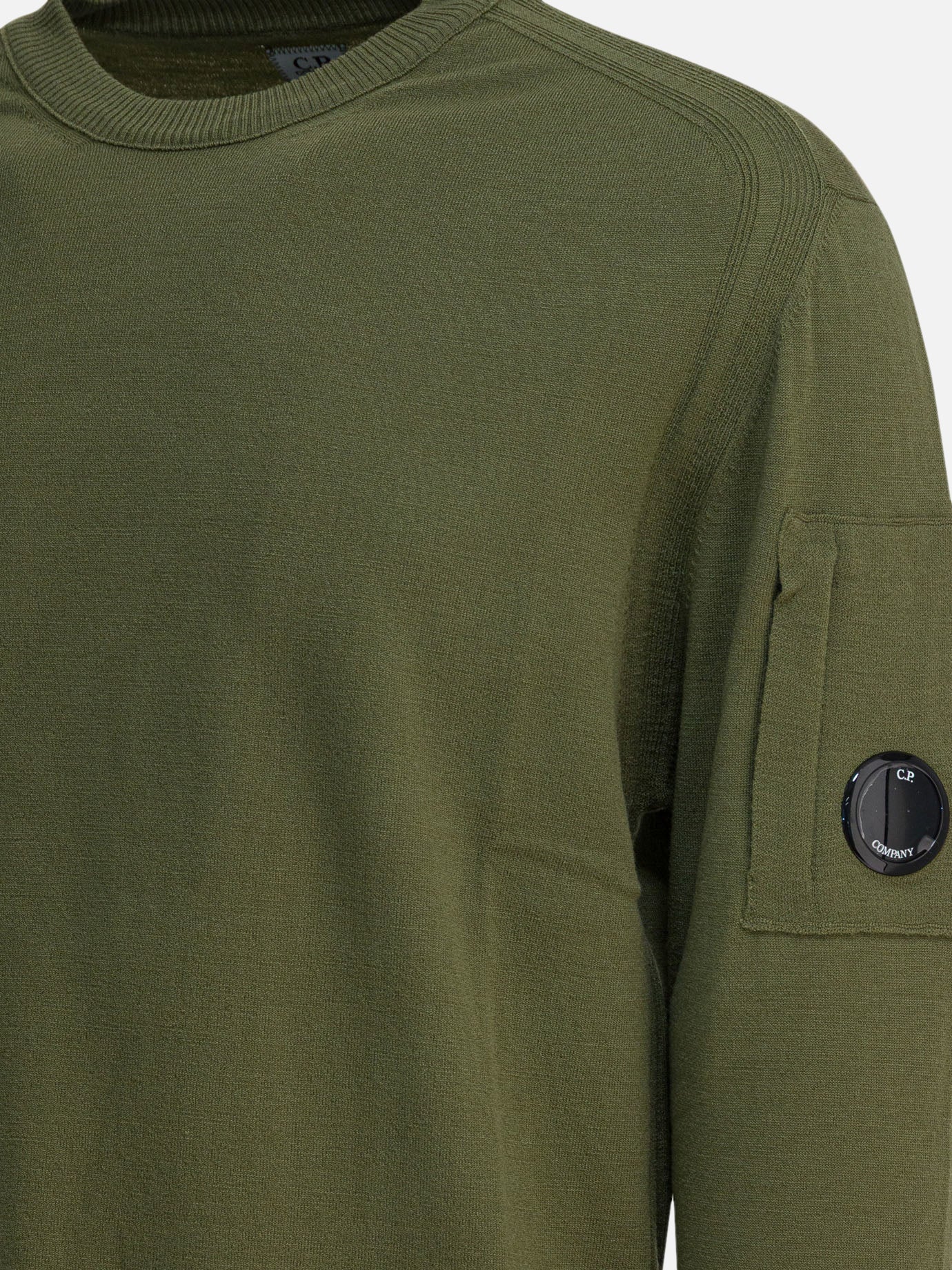 Maglioni girocollo Logo Verde - C.P. Company Uomo | PDP | VIETTI Online Store | Zoom-Modal_4