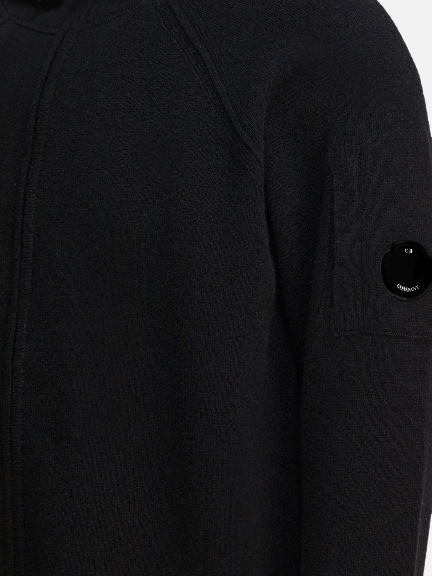 Maglioni con zip Logo Nero - C.P. Company Uomo | PDP | VIETTI Online Store | Zoom-Modal_4