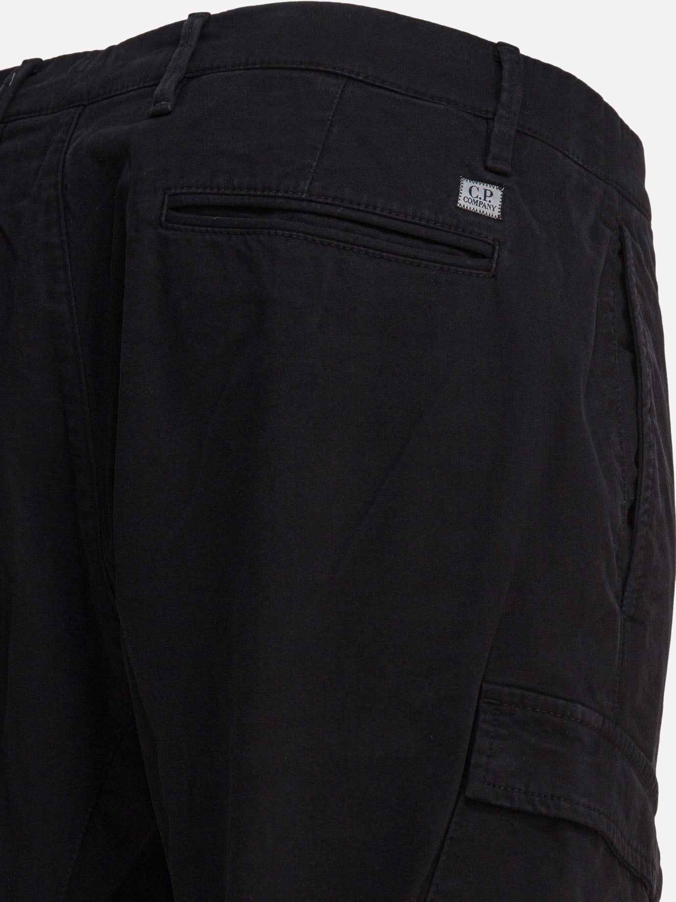 Pantaloni cargo & parachute Logo Nero - C.P. Company Uomo | PDP | VIETTI Online Store | Zoom-Modal_4
