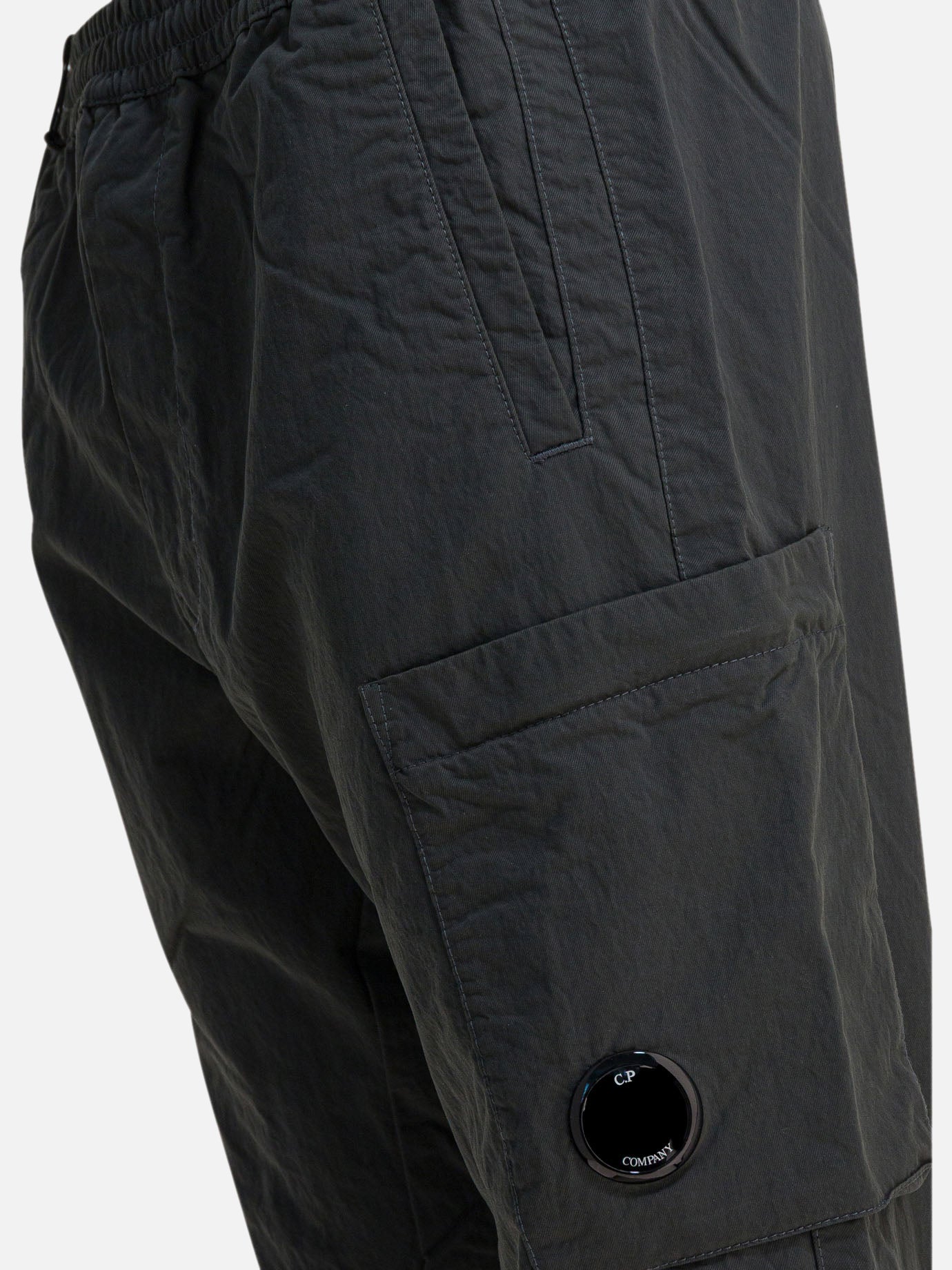 Technical trousers Solid colour Grey - C.P. Company Men | PDP | VIETTI Online Store | Zoom-Modal_4