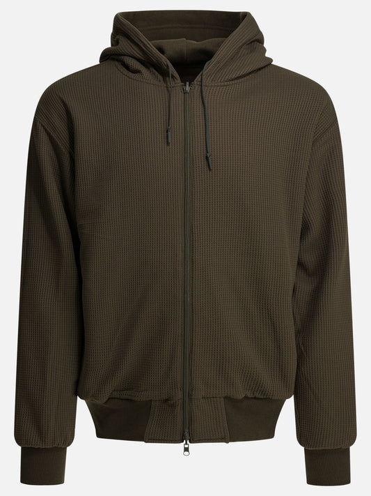 Full zip sweatshirts Solid colour Brown - Daiwa Pier 39 Men | PLP | VIETTI Online Store | 2