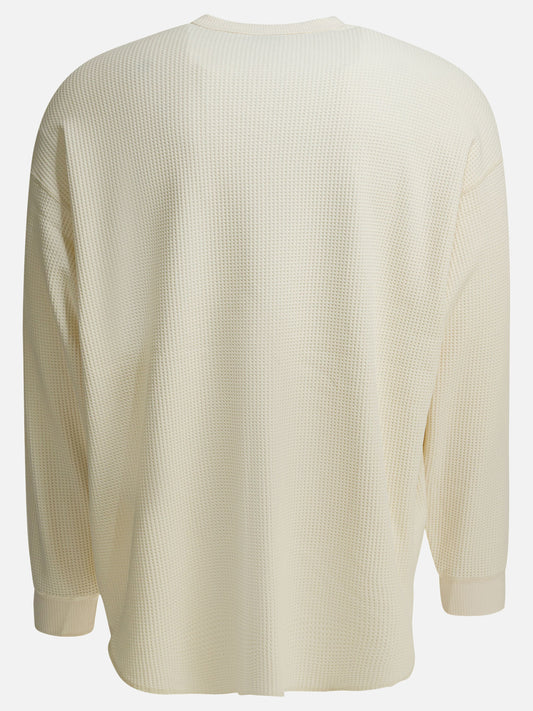 Crewneck t-shirts Solid colour Beige - Daiwa Pier 39 Men | PLP | VIETTI Online Store | 2