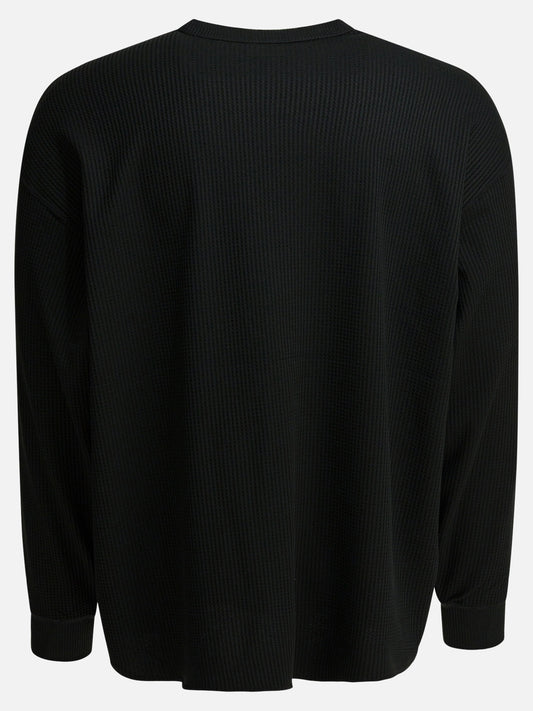 Crewneck t-shirts Solid colour Black - Daiwa Pier 39 Men | PLP | VIETTI Online Store | 2