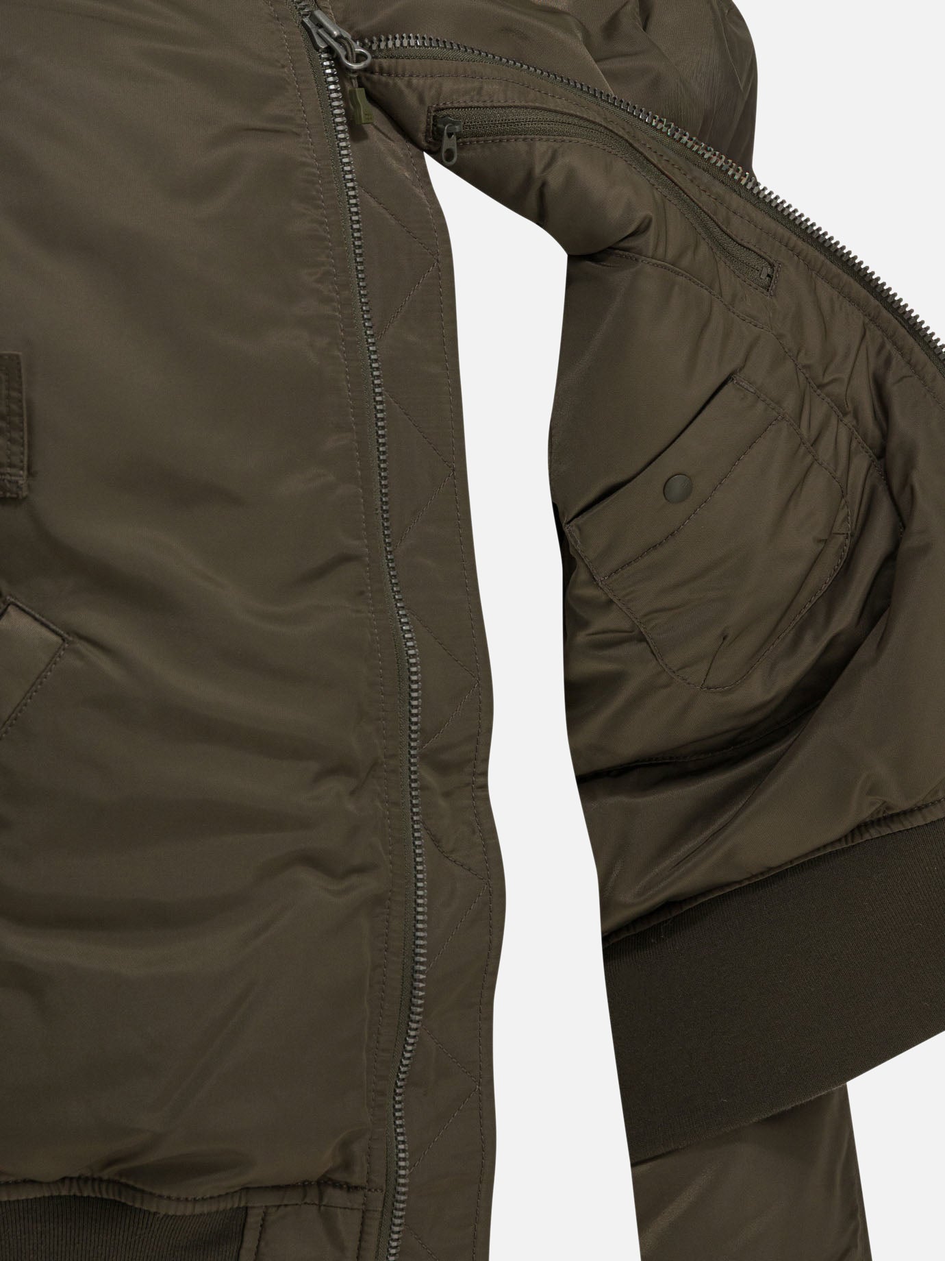 Bomber jackets Solid colour Brown - Daiwa Pier 39 Men | PDP | VIETTI Online Store | Zoom-Modal_4
