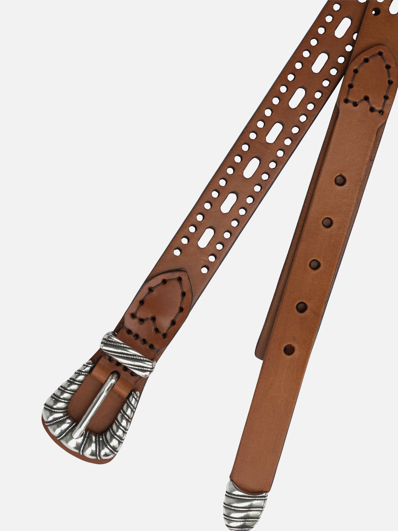 Leather belts 100% calf leather Brown - Etro Women | PDP | VIETTI Online Store | Zoom-Modal_2