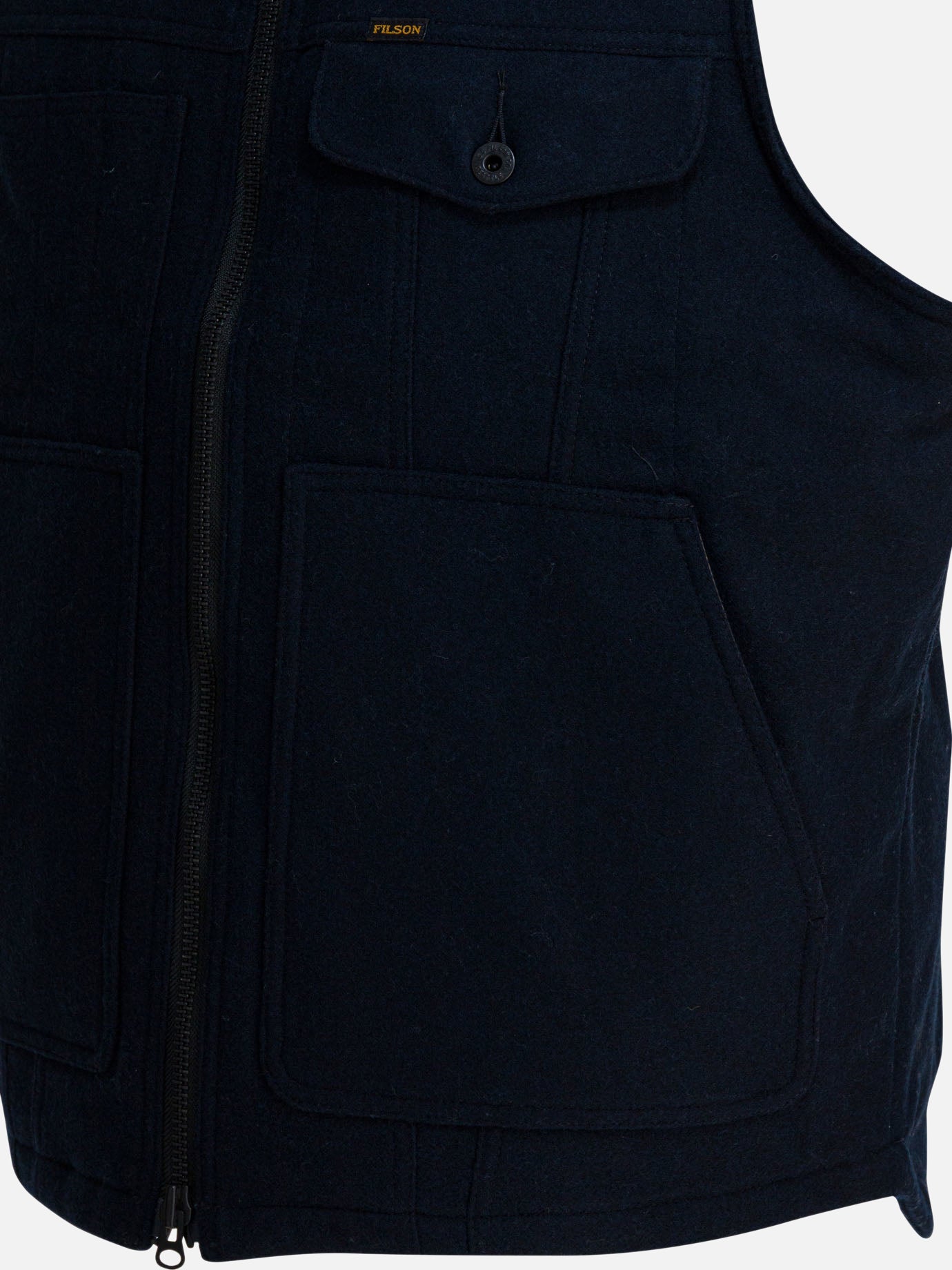 Giacche smanicate Solid colour Blu - Filson Uomo | PDP | VIETTI Online Store | Zoom-Modal_4