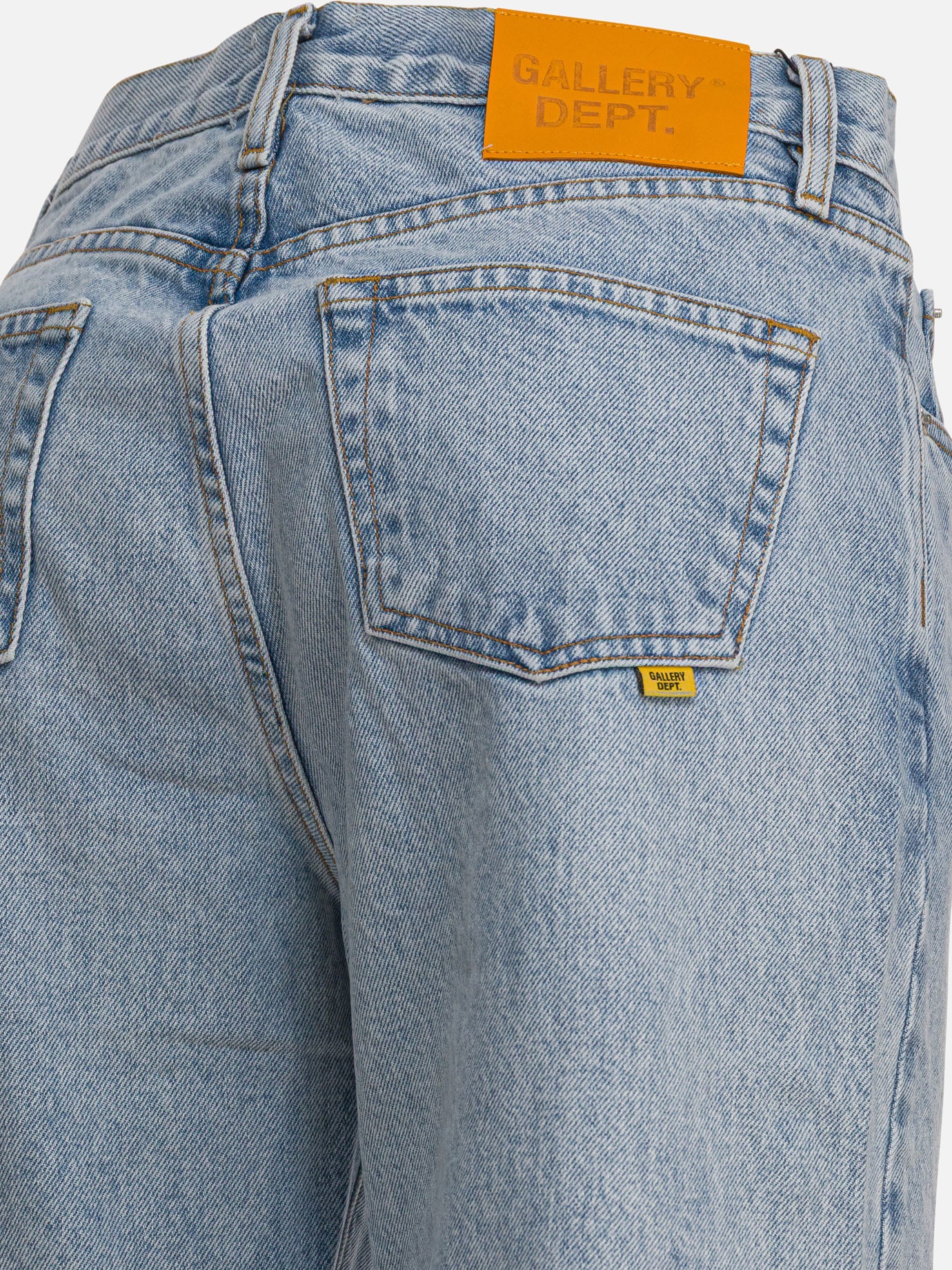 Wide-leg jeans Solid colour Light blue - Gallery Dept. Men | PDP | VIETTI Online Store | Zoom-Modal_4