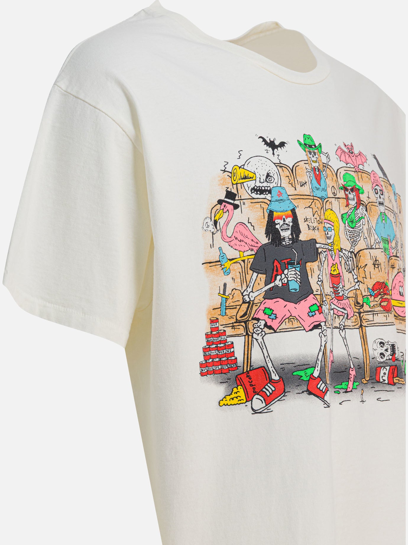 Crewneck t-shirts Graphics White - Gallery Dept. Men | PDP | VIETTI Online Store | Zoom-Modal_4