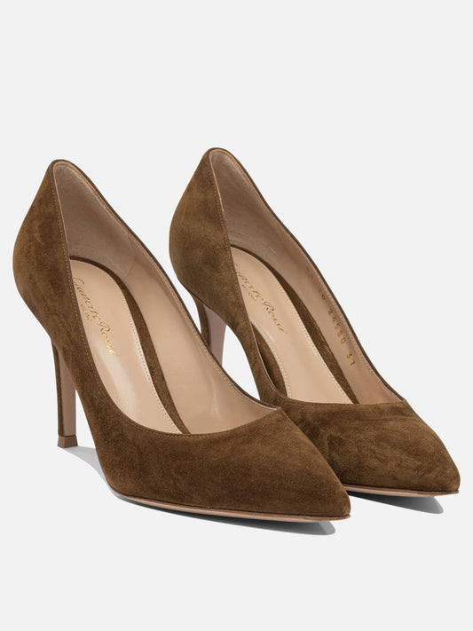 Pumps 100% patent leather - 100% leather Brown - Gianvito Rossi Women | PLP | VIETTI Online Store | 2