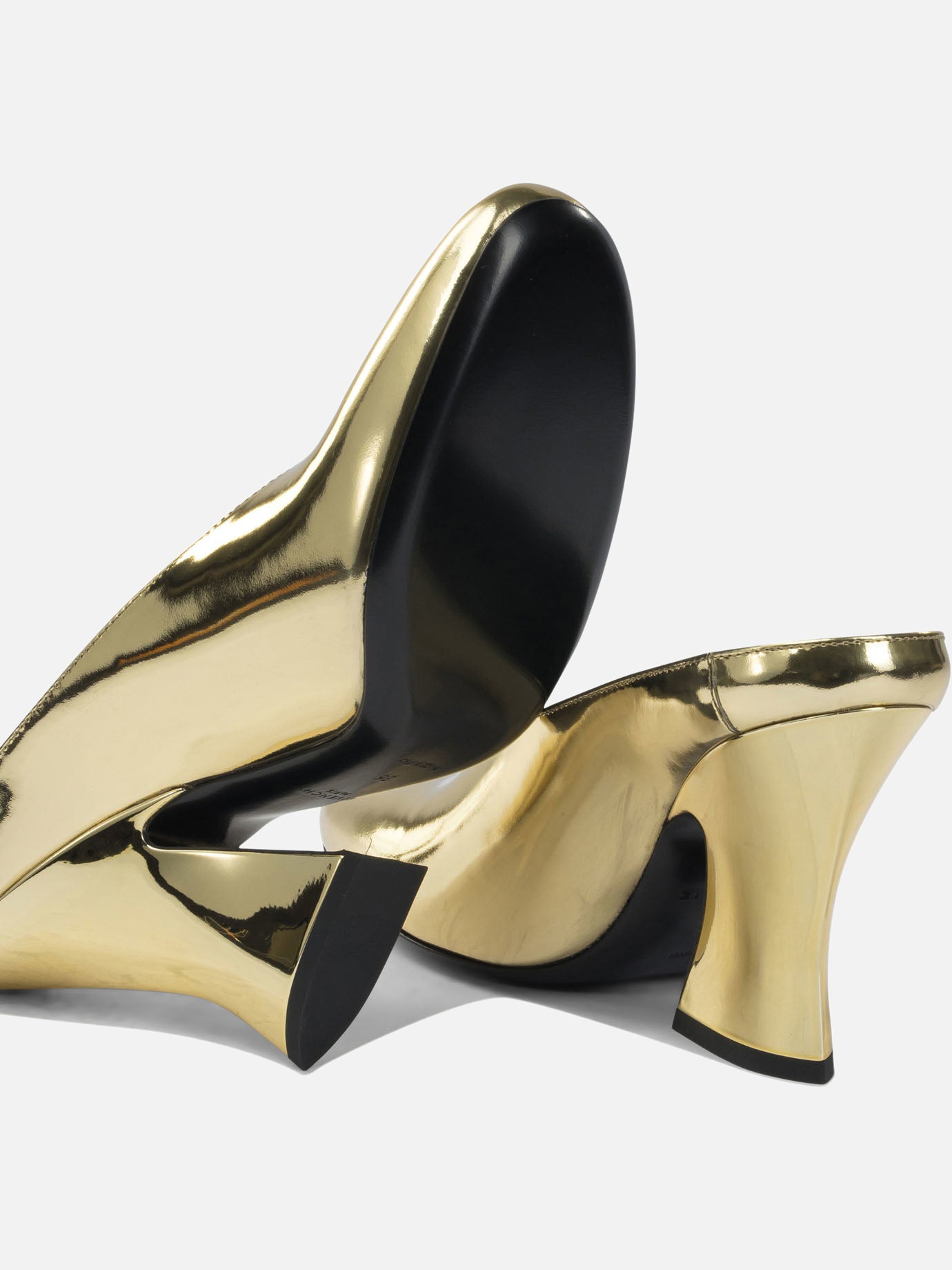 Mules 100% calf leather Gold - Givenchy Women | PDP | VIETTI Online Store | Zoom-Modal_5