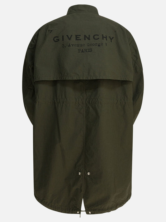 Parkas Logo Green - Givenchy Men | PLP | VIETTI Online Store | 2