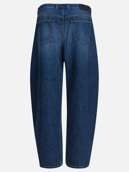 Wide-leg jeans Solid colour Blue - Givenchy Men | PLP | VIETTI Online Store | 2