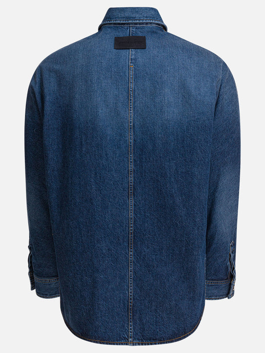 Denim jackets Solid colour Blue - Givenchy Men | PLP | VIETTI Online Store | 2