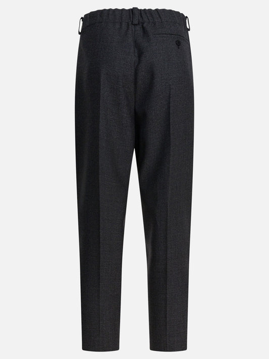 Tailored trousers Solid colour Grey - Givenchy Women | PLP | VIETTI Online Store | 2