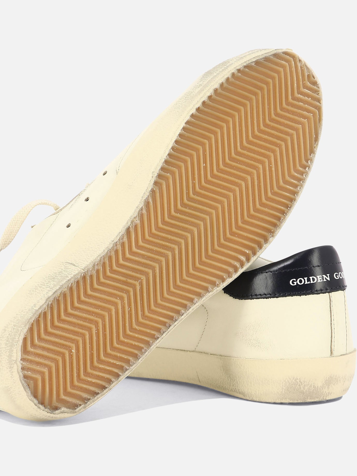 Low top sneakers 93% ovine leather 7% cow leather - 100% rubber Beige - Golden Goose Men | PDP | VIETTI Online Store | Zoom-Modal_5