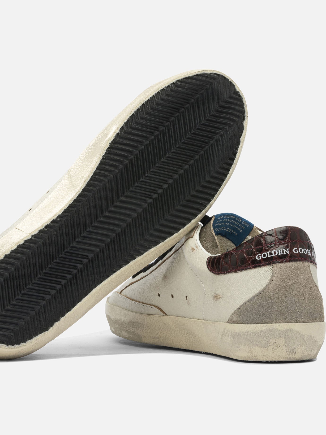 Low top sneakers 61% goat leather 39% cow leather - 100% rubber White - Golden Goose Men | PDP | VIETTI Online Store | Zoom-Modal_5