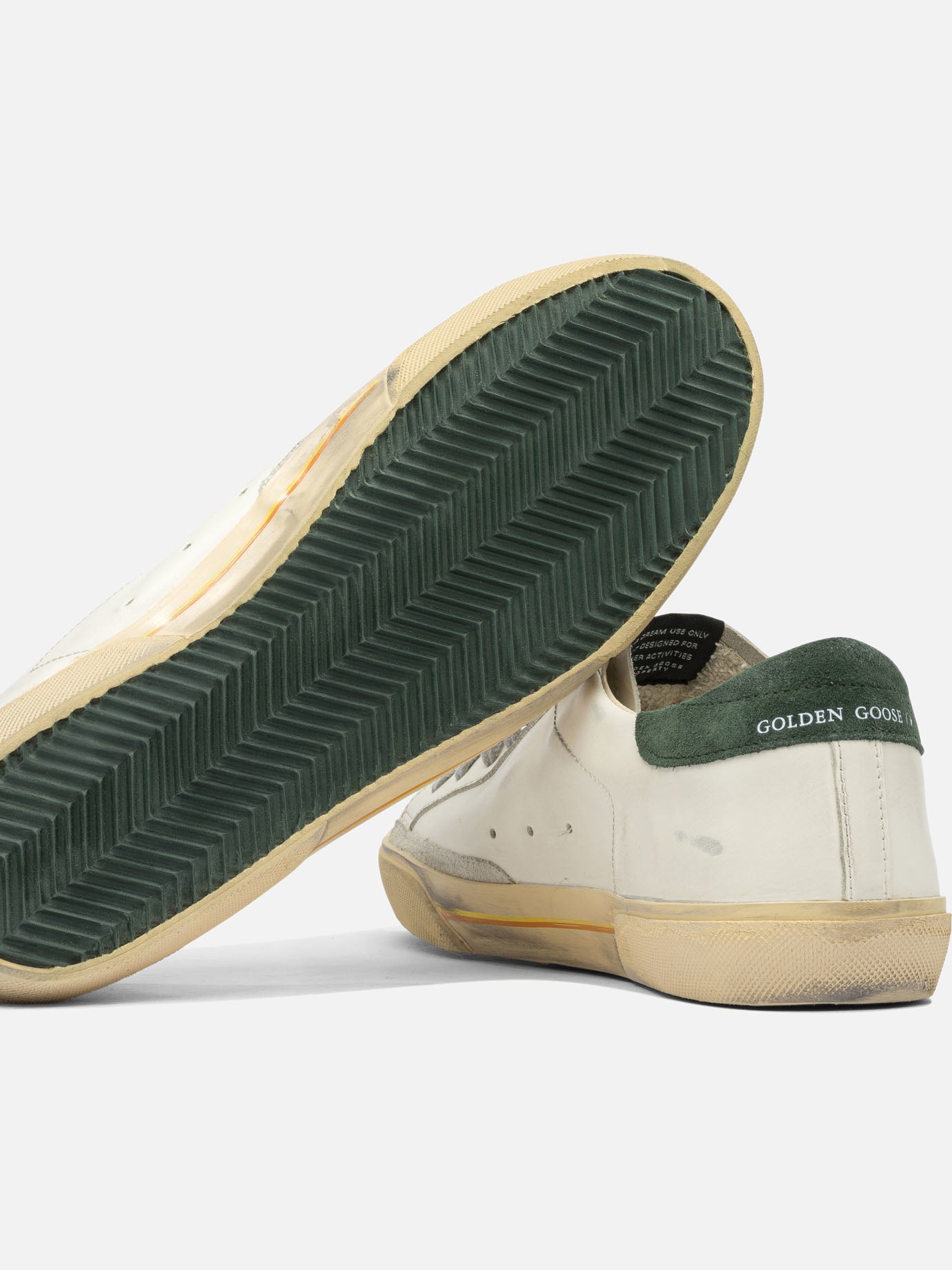 Sneaker basse 61% goat leather 39% cow leather - 100% rubber Bianco - Golden Goose Uomo | PDP | VIETTI Online Store | Zoom-Modal_5