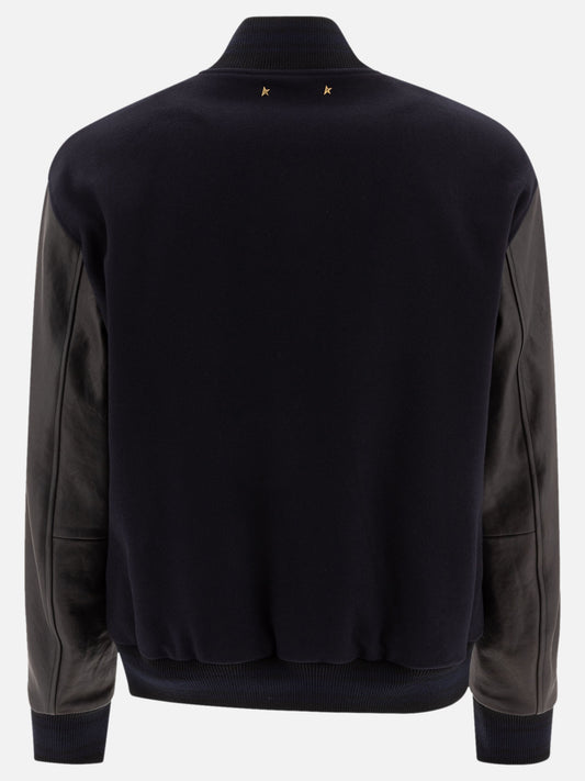 Bomber jackets Solid colour Blue - Golden Goose Men | PLP | VIETTI Online Store | 2