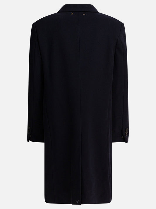 Long coats Solid colour Blue - Golden Goose Men | PLP | VIETTI Online Store | 2