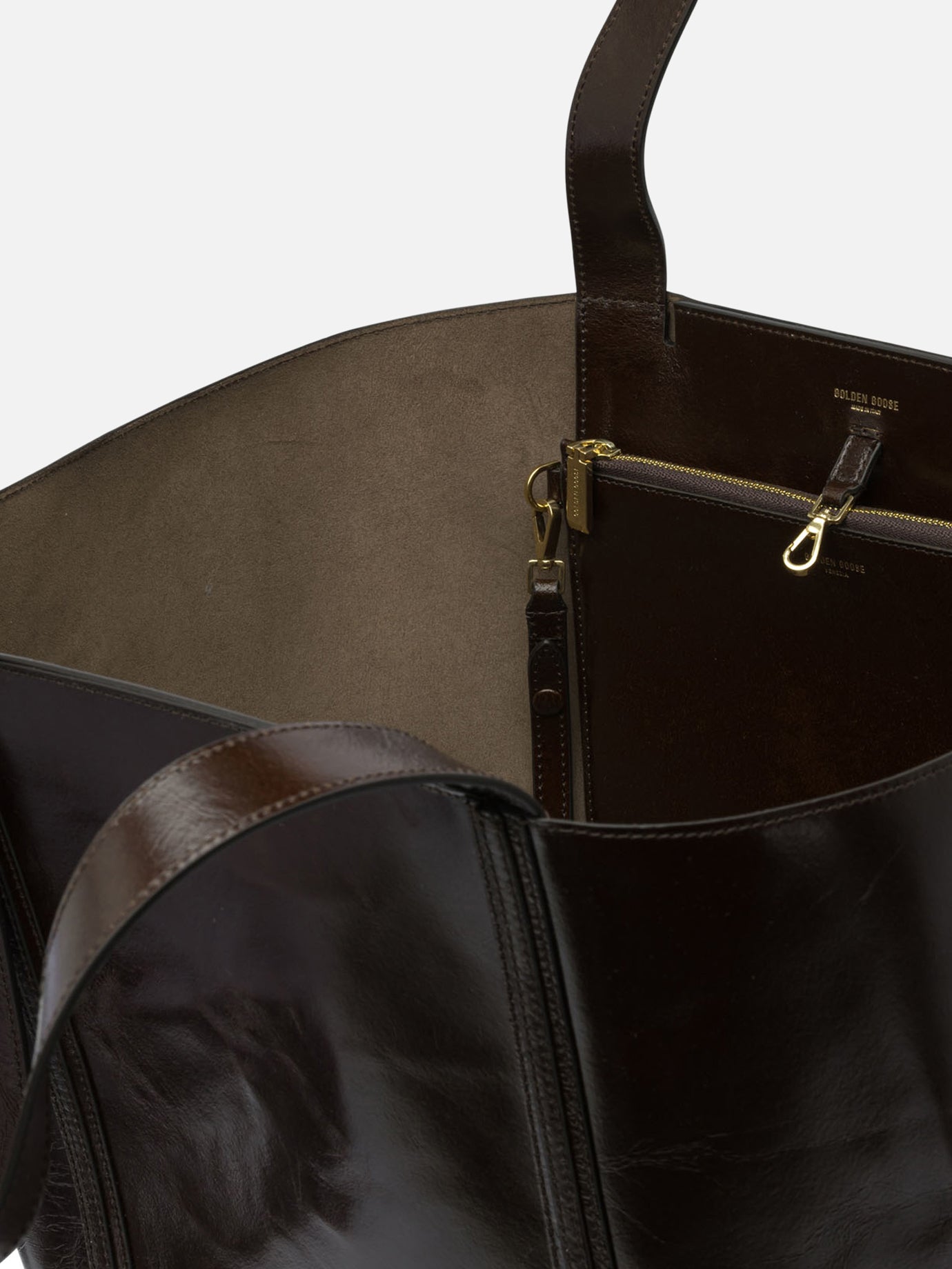 Medium bags 100% cow leather Brown - Golden Goose Women | PDP | VIETTI Online Store | Zoom-Modal_5