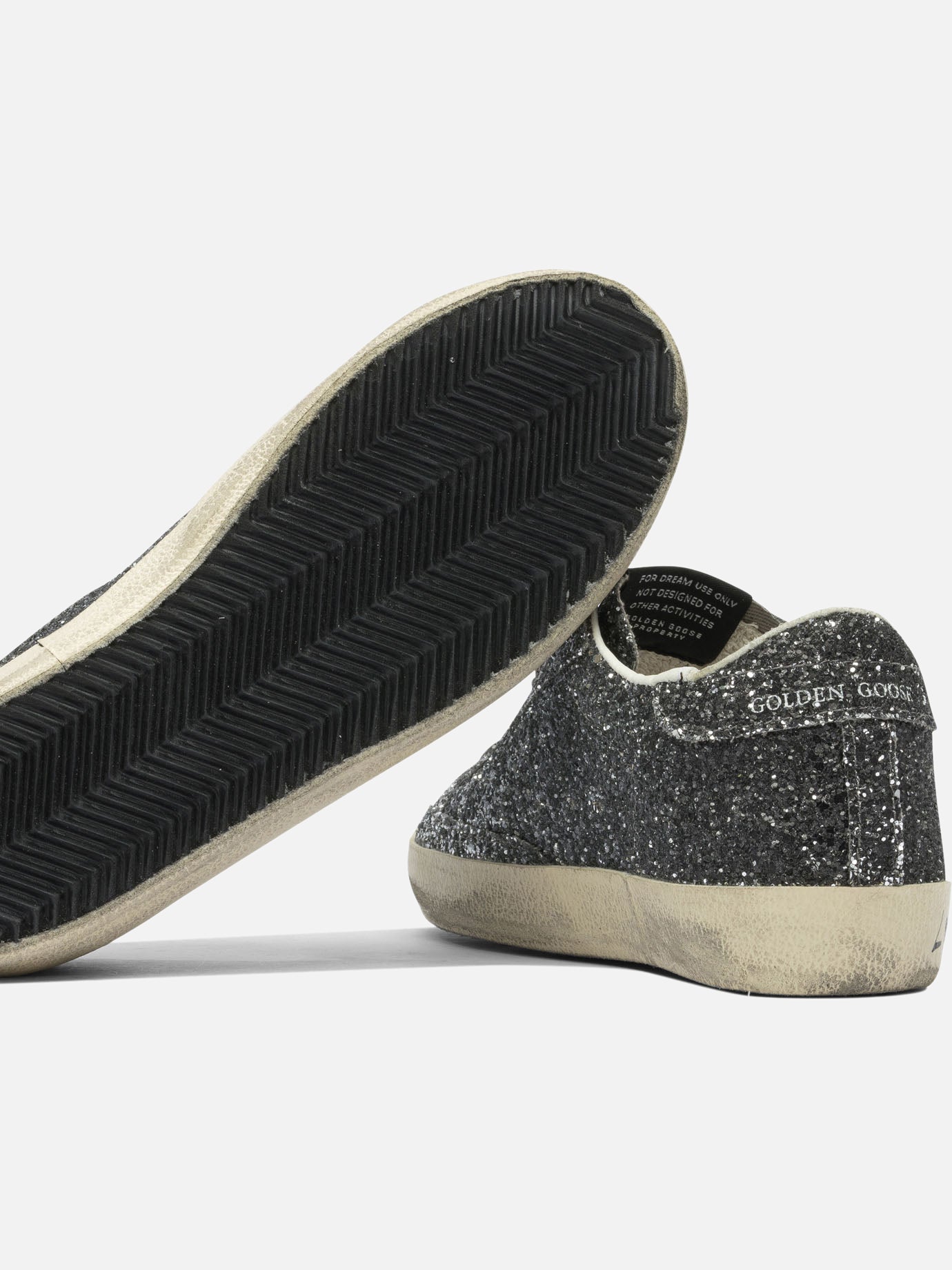 Low top sneakers 63% polyethylene 26% cotton 11% cow leather - 100% rubber Silver - Golden Goose Women | PDP | VIETTI Online Store | Zoom-Modal_5