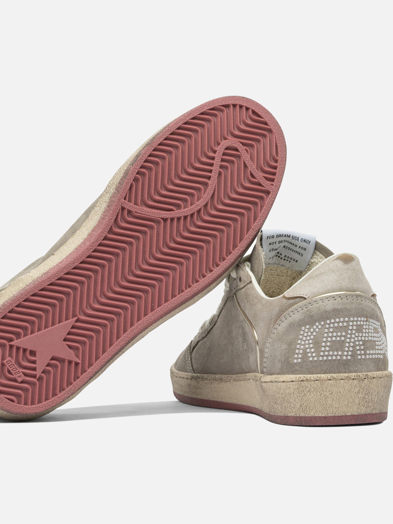 Low top sneakers 95% cow leather 5% goat leather - 100% rubber Grey - Golden Goose Women | PDP | VIETTI Online Store | Zoom-Modal_5