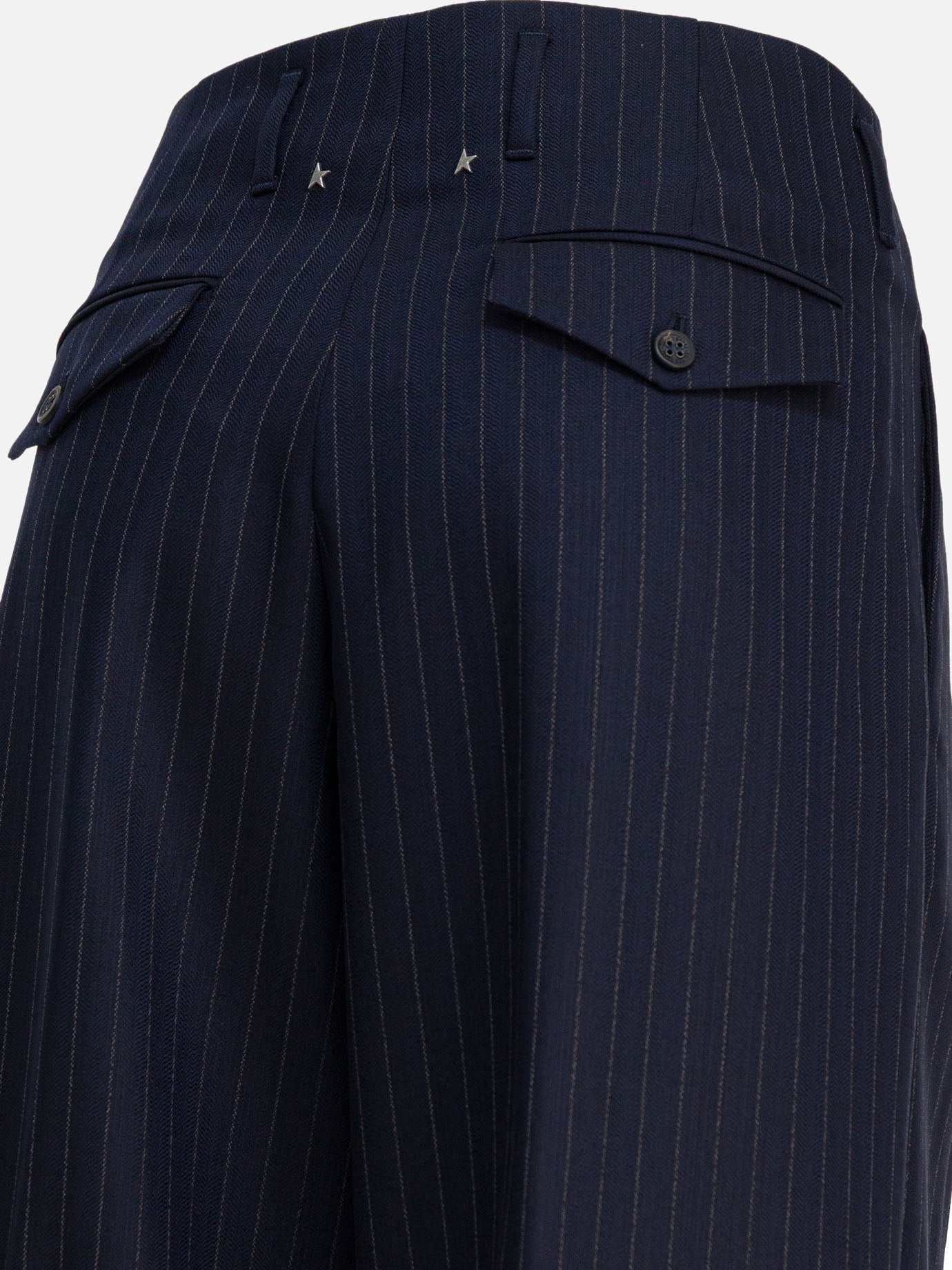 Pantaloni casual Solid colour Blu - Golden Goose Donna | PDP | VIETTI Online Store | Zoom-Modal_4