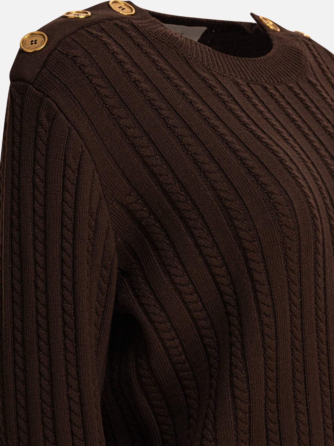 Crewneck sweaters Solid colour Brown - Golden Goose Women | PDP | VIETTI Online Store | Zoom-Modal_4