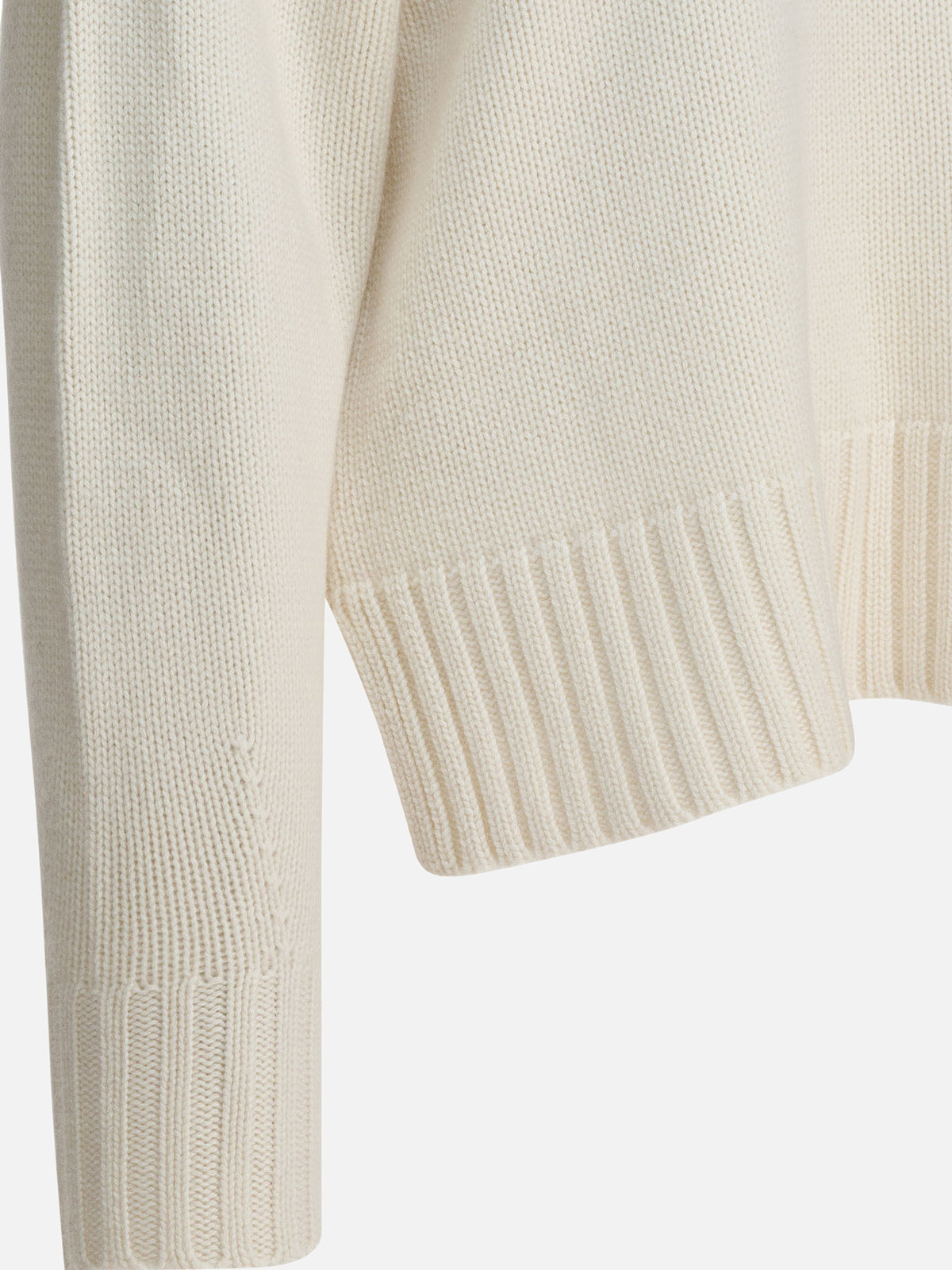 Guest in Residence "Cozy" Crew-Neck Sweater White