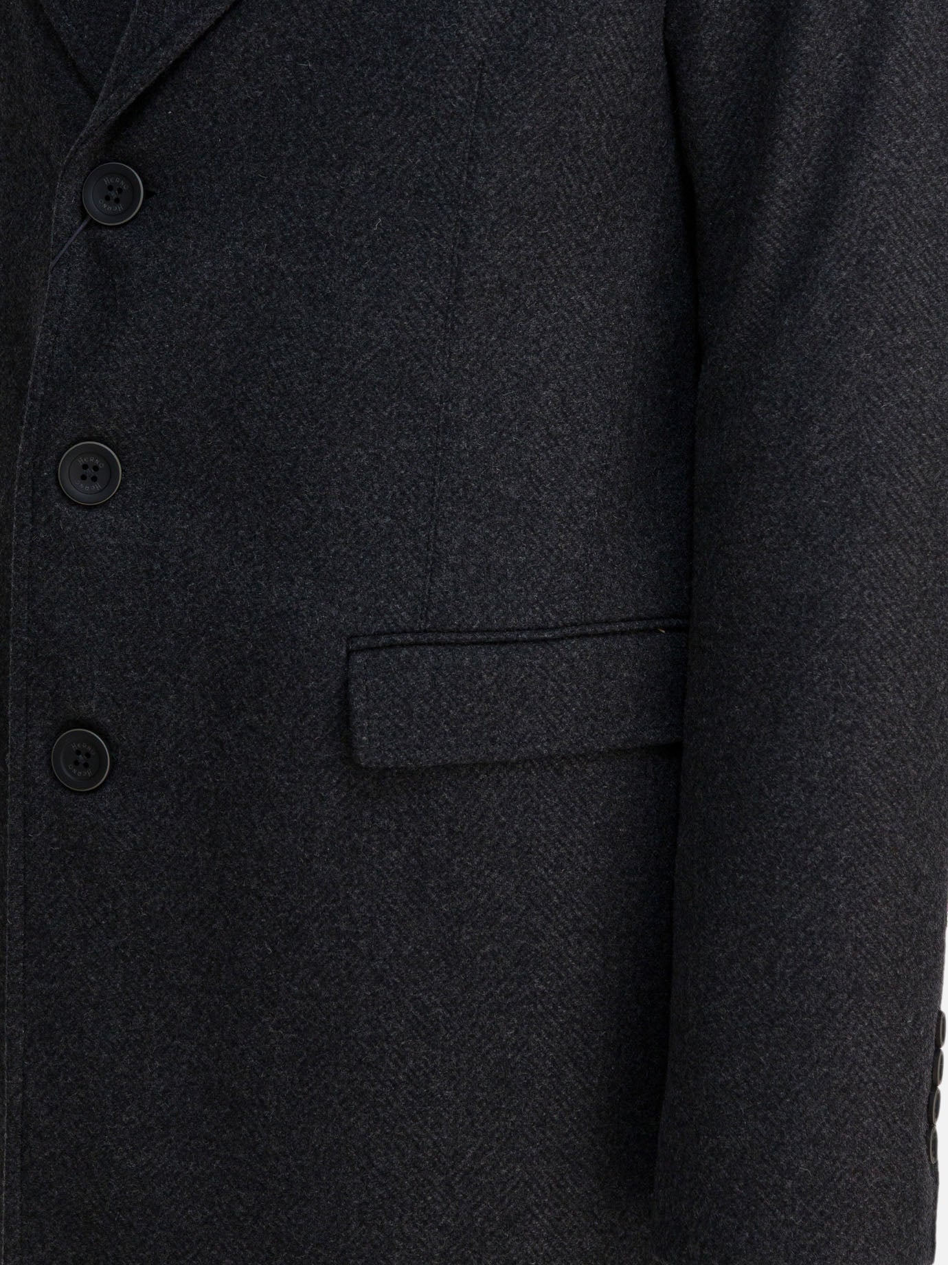 Cappotti lunghi Herringbone Grigio - Herno Uomo | PDP | VIETTI Online Store | Zoom-Modal_4