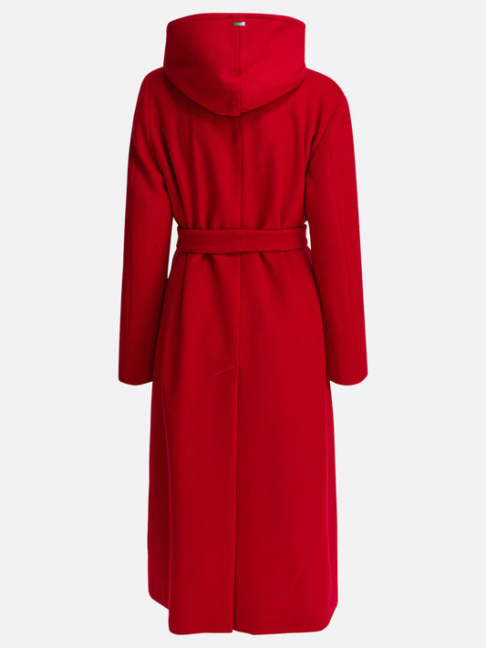 Long coats Solid colour Red - Herno Women | PLP | VIETTI Online Store | 2