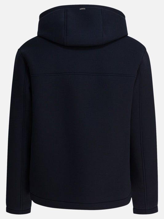 Short coats Solid colour Blue - Herno Men | PLP | VIETTI Online Store | 2