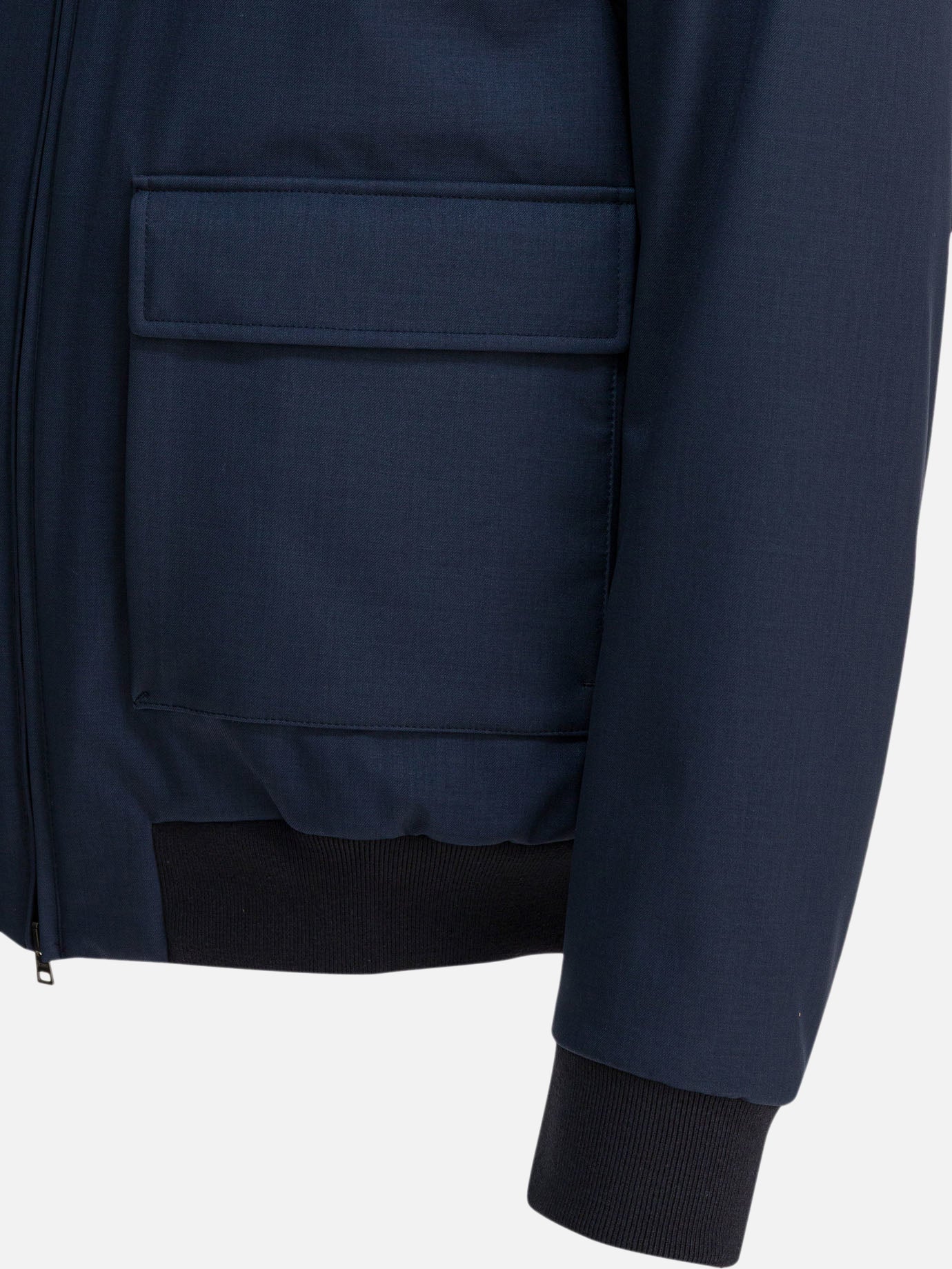 Bomber Solid colour Blu - Herno Uomo | PDP | VIETTI Online Store | Zoom-Modal_4
