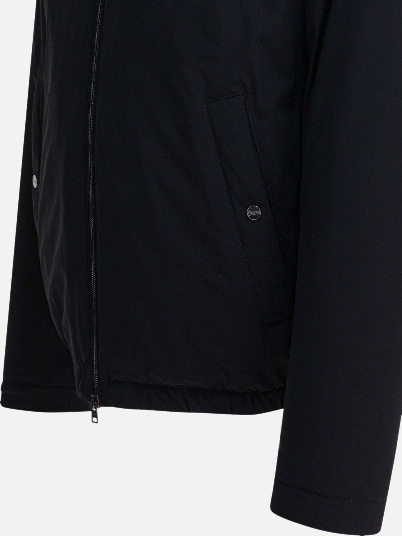 Piumini corti Solid colour Nero - Herno Uomo | PDP | VIETTI Online Store | Zoom-Modal_4