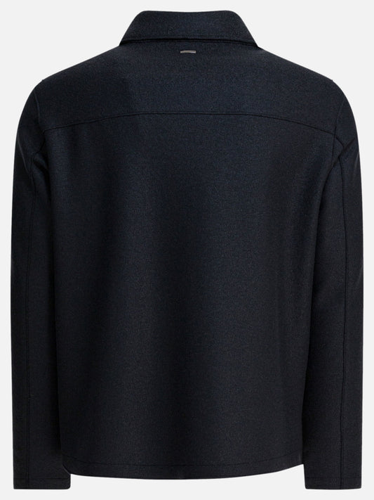 Giacche overshirt Solid colour Blu - Herno Uomo | PLP | VIETTI Online Store | 2