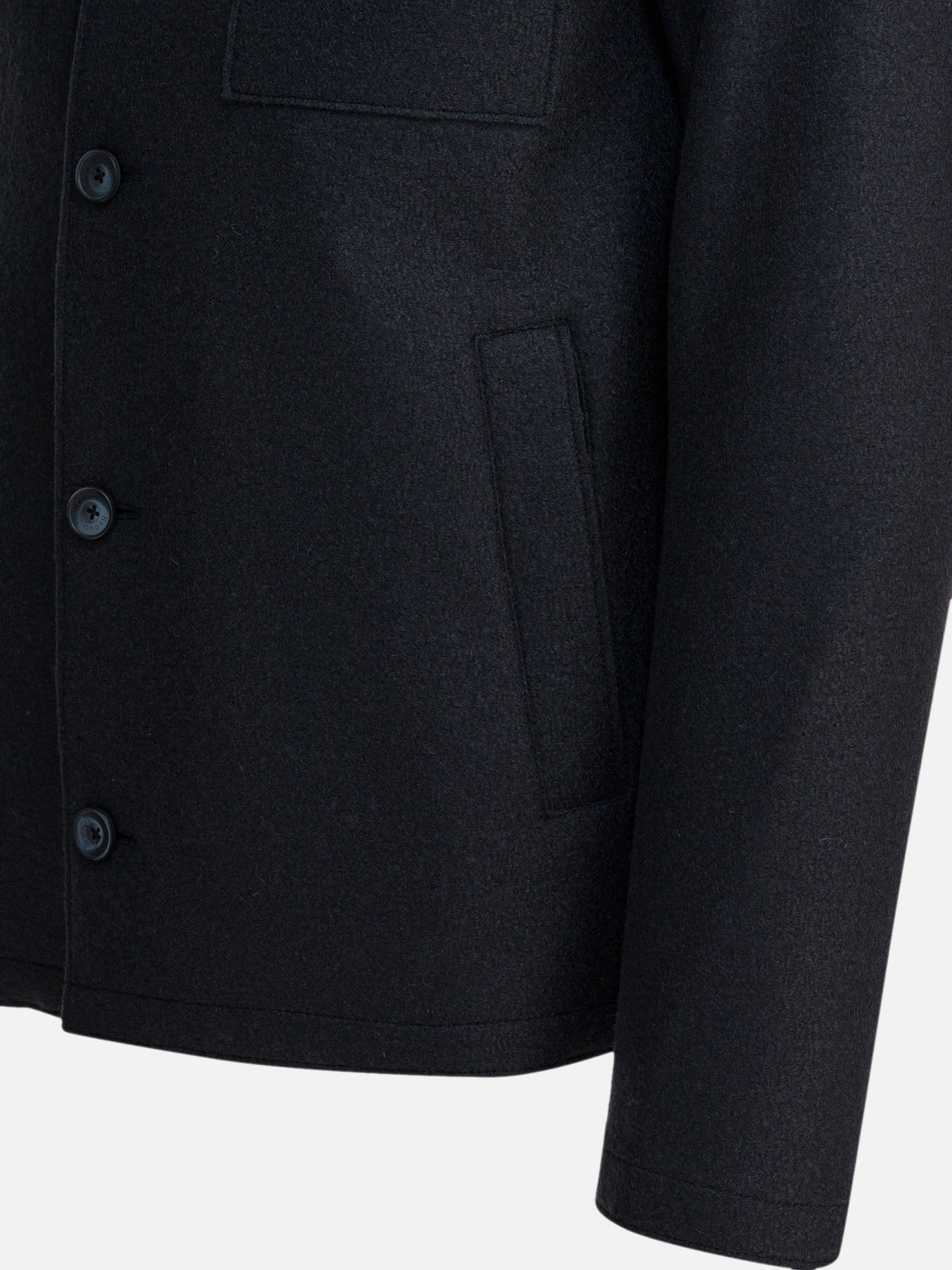 Giacche overshirt Solid colour Blu - Herno Uomo | PDP | VIETTI Online Store | Zoom-Modal_4