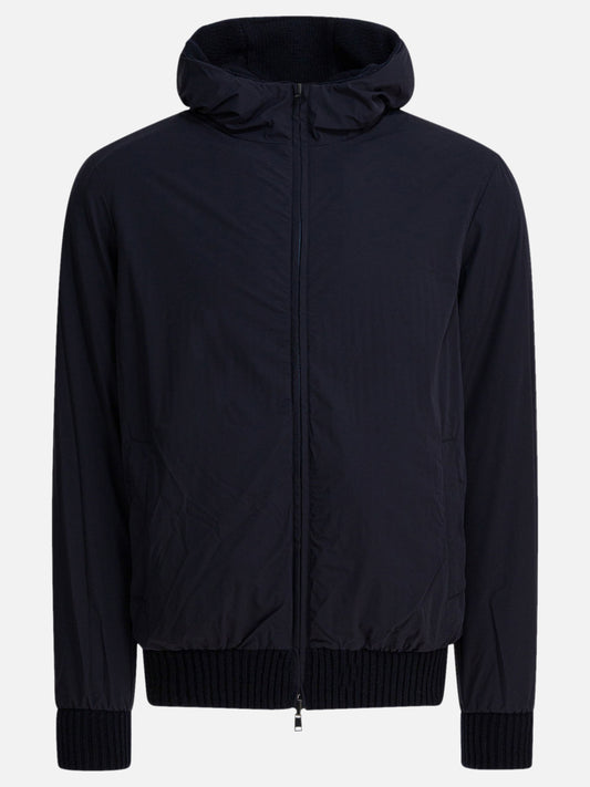 Bomber jackets Solid colour Blue - Herno Men | PLP | VIETTI Online Store | 2