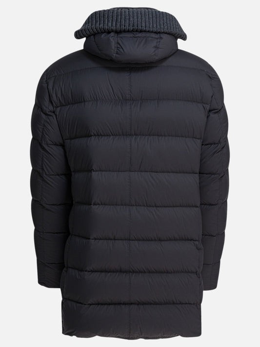 Down jackets Solid colour Grey - Herno Men | PLP | VIETTI Online Store | 2