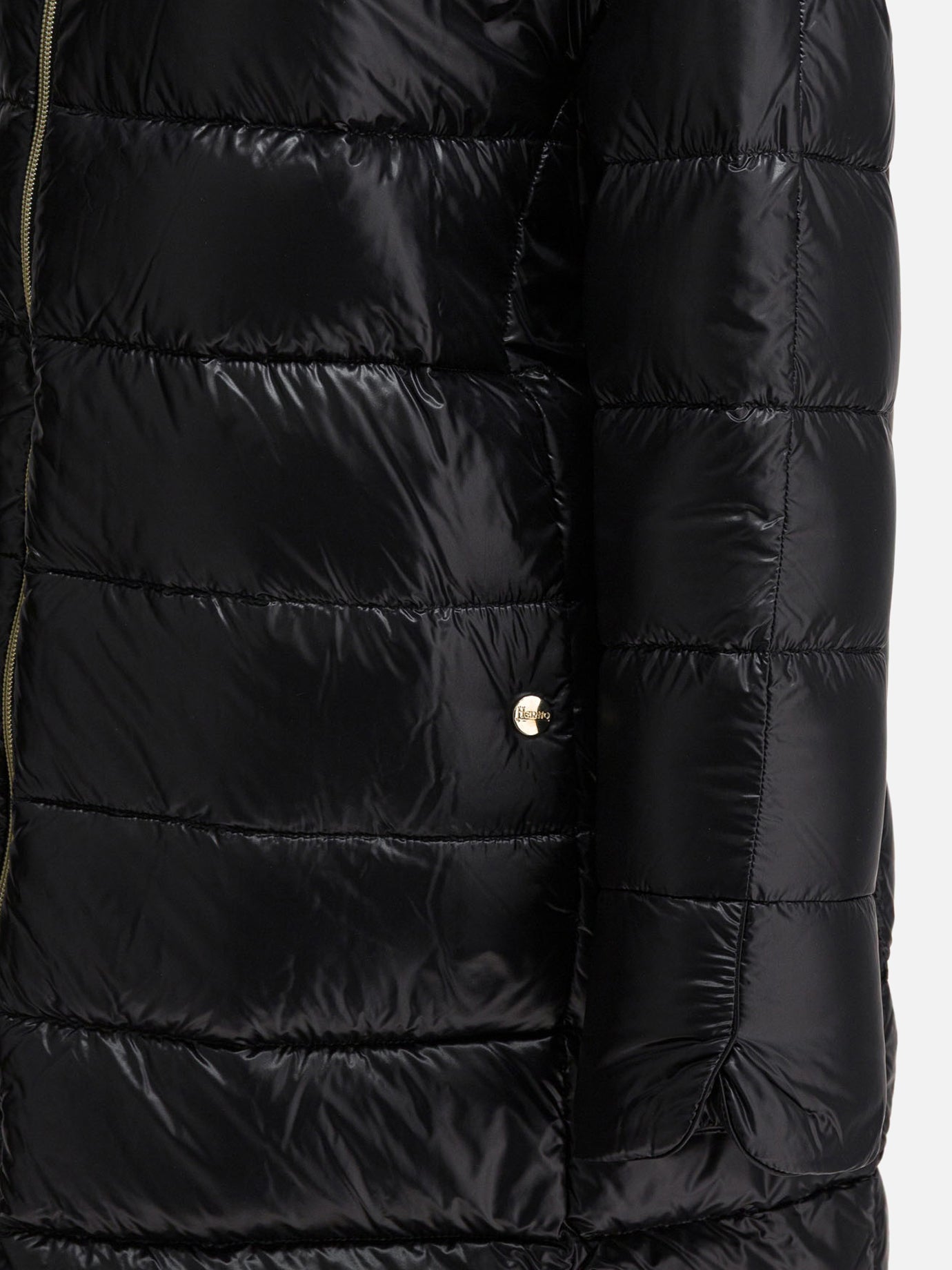 Down coats Solid colour Black - Herno Women | PDP | VIETTI Online Store | Zoom-Modal_4