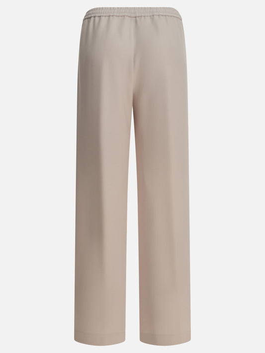 Leisure trousers Solid colour Beige - Herno Women | PLP | VIETTI Online Store | 2