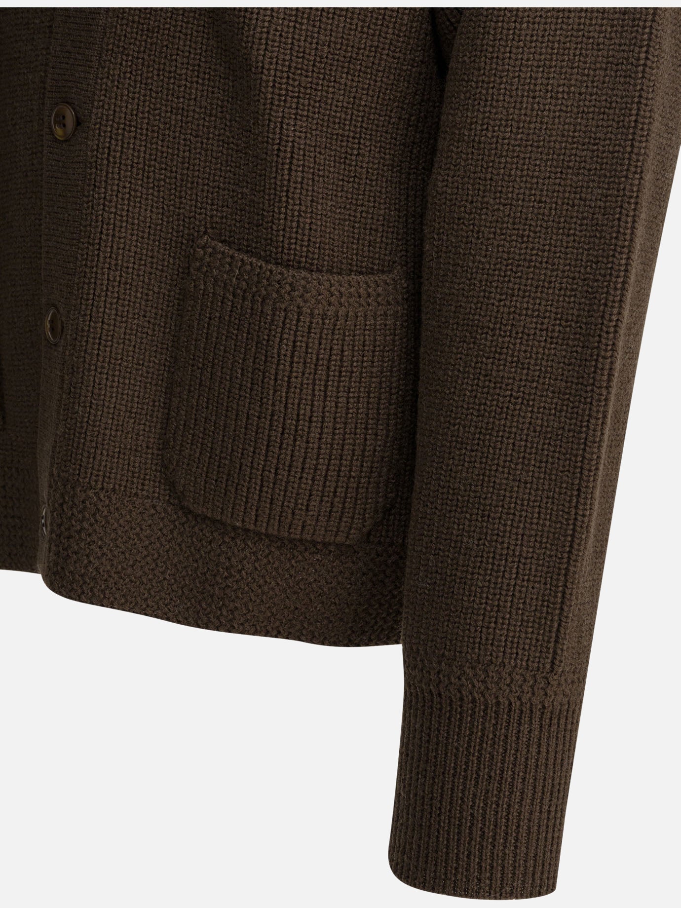 Cardigans Logo Brown - Human Made Men | PDP | VIETTI Online Store | Zoom-Modal_4