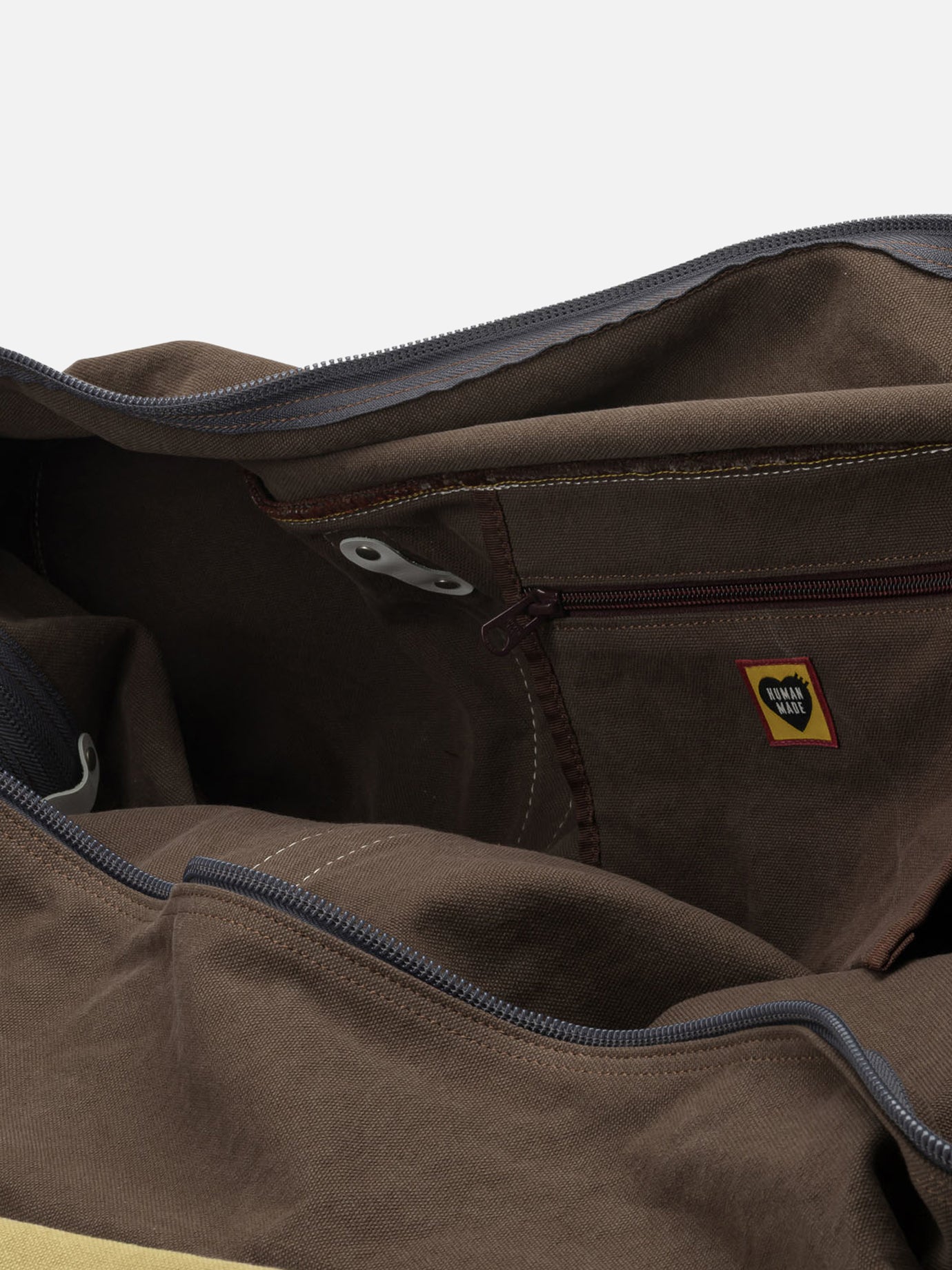 Borsoni da viaggio 100% cotton Marrone - Human Made Uomo | PDP | VIETTI Online Store | Zoom-Modal_5