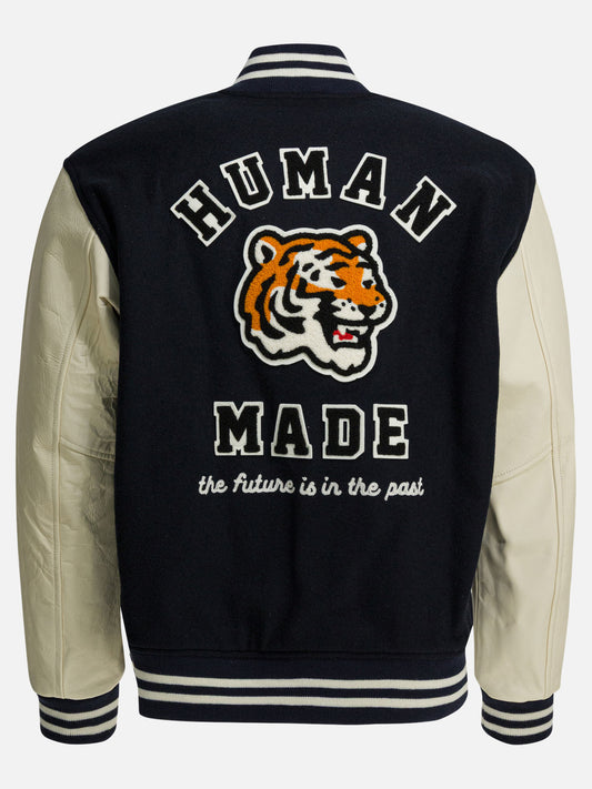 Bomber jackets Logo Blue - Human Made Men | PDP | VIETTI Online Store | 2