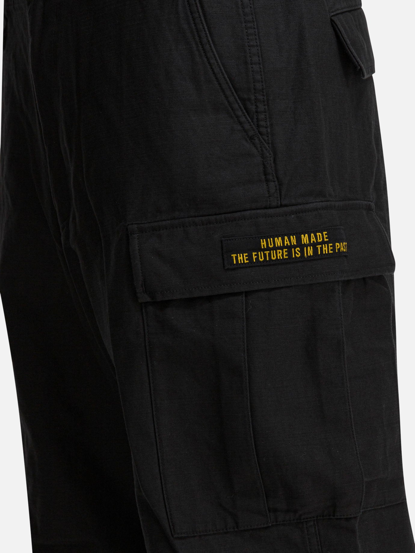 Cargo & parachute trousers Solid colour Black - Human Made Men | PDP | VIETTI Online Store | Zoom-Modal_4