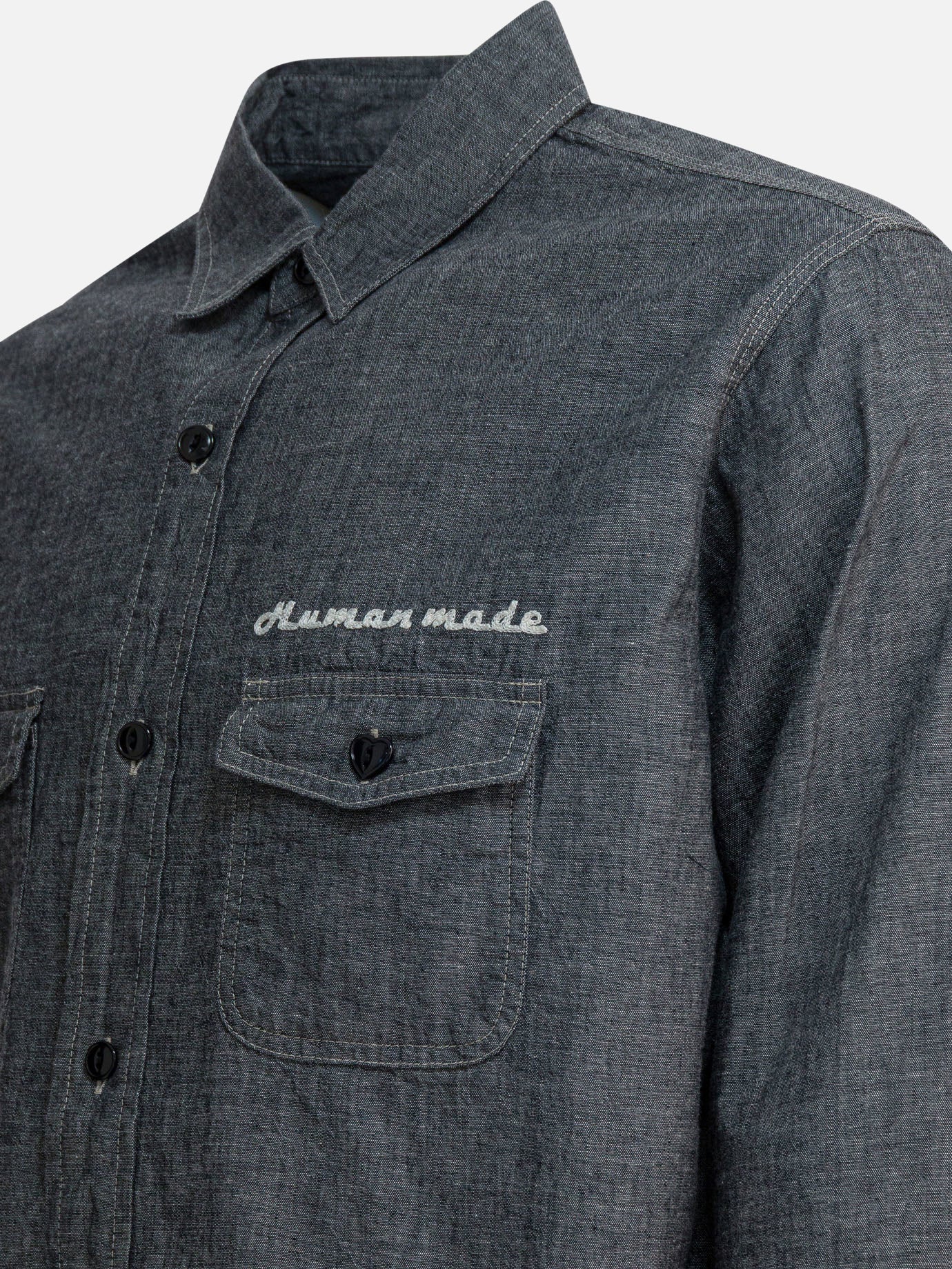 Camicie casual Graphics Grigio - Human Made Uomo | PDP | VIETTI Online Store | Zoom-Modal_4