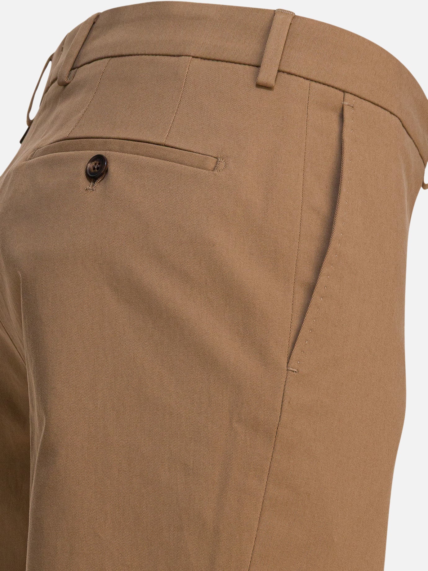 Tailored trousers Solid colour Beige - Incotex Men | PDP | VIETTI Online Store | Zoom-Modal_4
