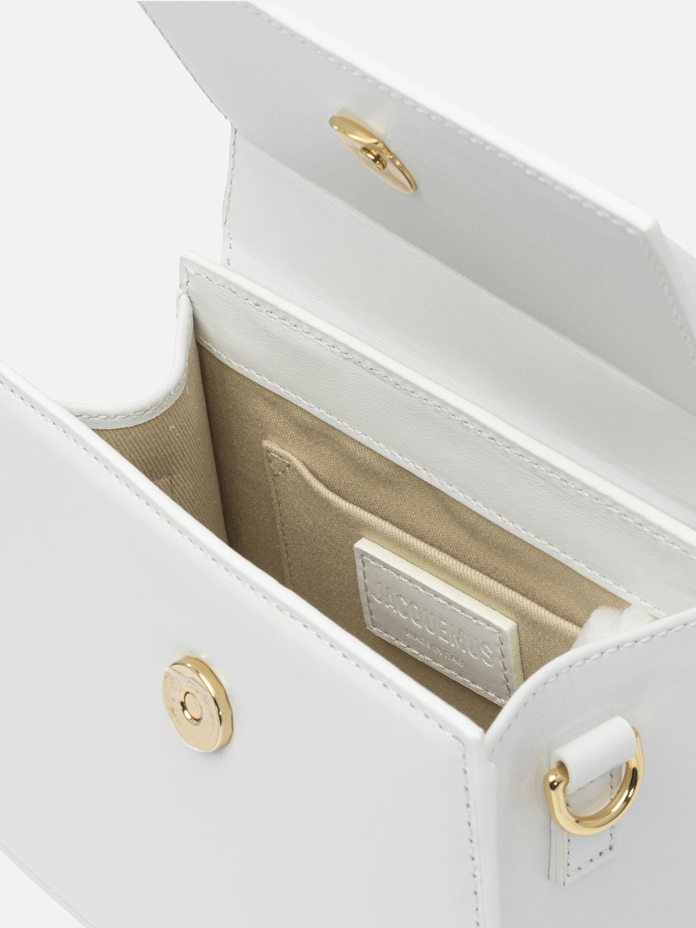 Borse piccole 100% cow leather - Lining : 100% cotton Bianco - Jacquemus Donna | PDP | VIETTI Online Store | Zoom-Modal_5