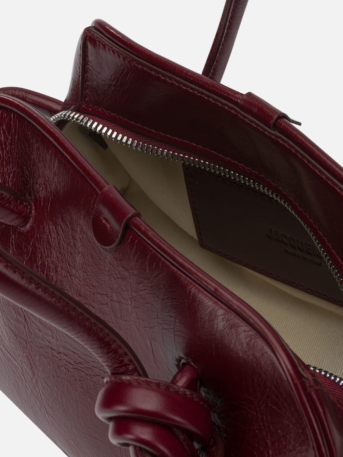 Small bags 100% cow leather Bordeaux - Jacquemus Women | PDP | VIETTI Online Store | Zoom-Modal_5