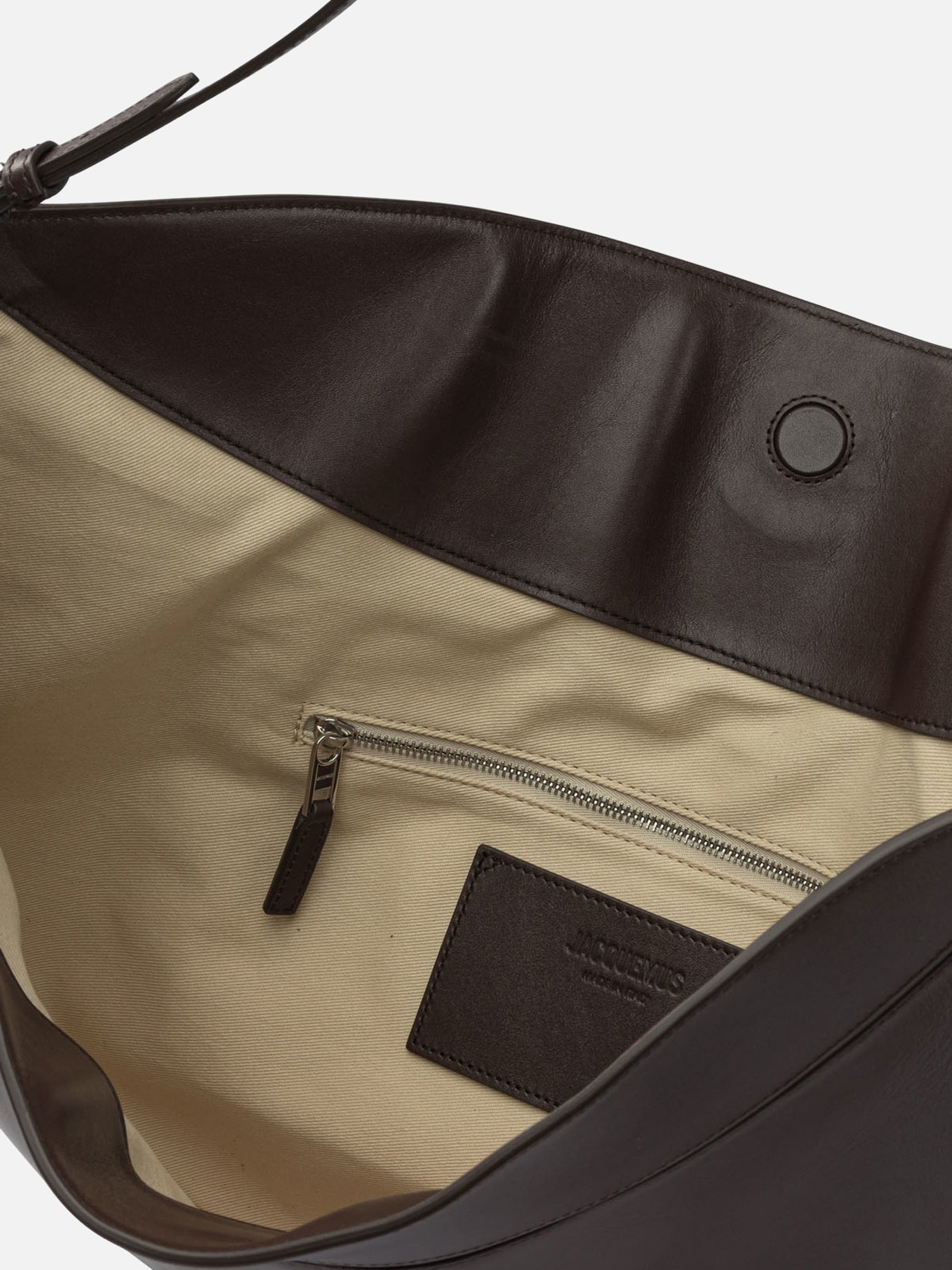 Large bags 100% calf leather Brown - Jacquemus Women | PDP | VIETTI Online Store | Zoom-Modal_5