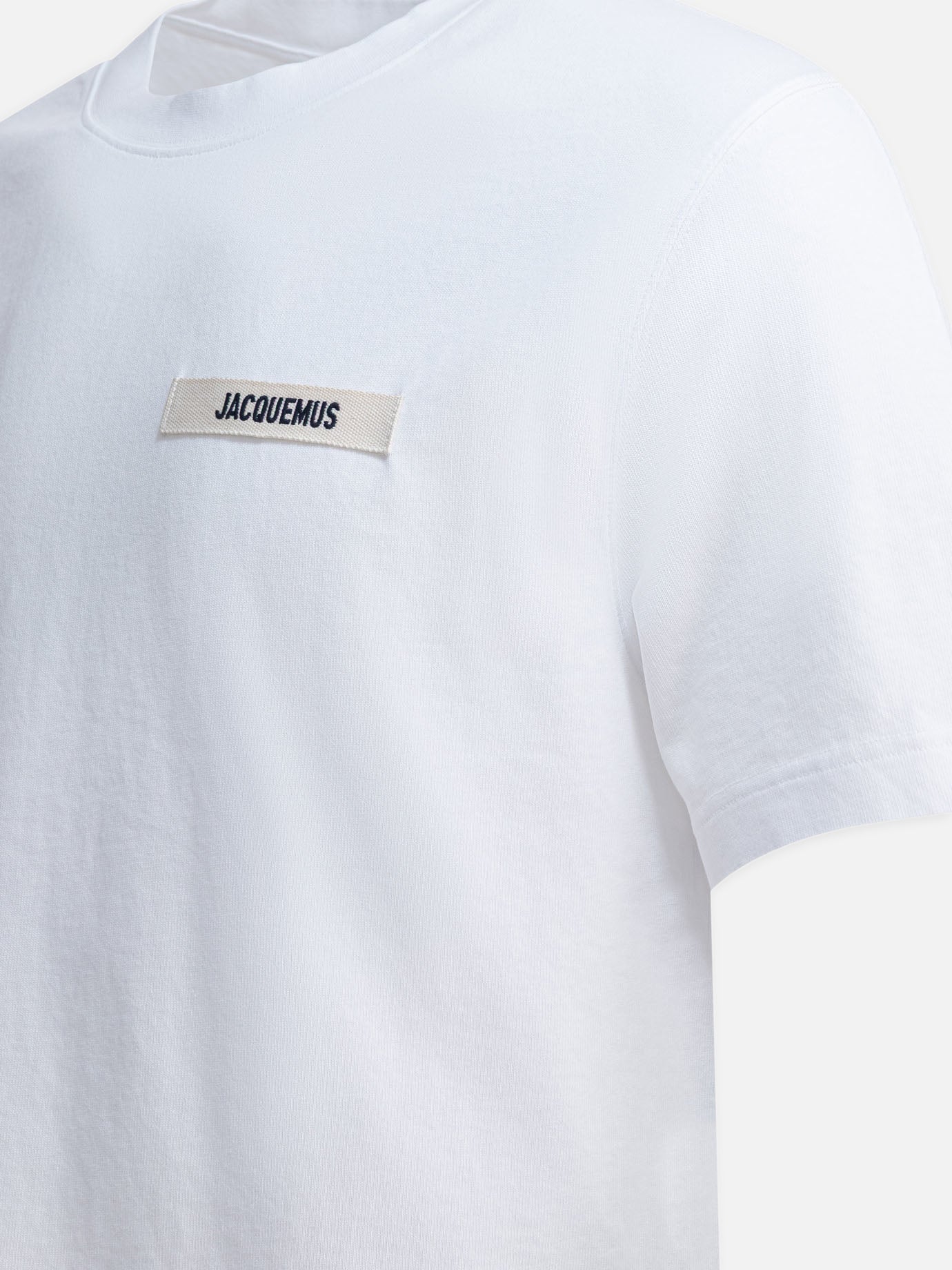 Crewneck t-shirts Logo White - Jacquemus Men | PDP | VIETTI Online Store | Zoom-Modal_4